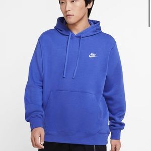 Nike blue sweatshirt hoodie